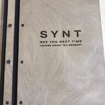 SYNT Coffee - Menu cover. - Coffee & Tea Near Me - Los Angeles, California SYNT Coffee - Menu cover. - Coffee & Tea Near Me - Los Angeles, California