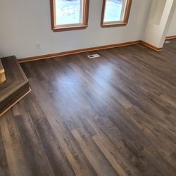 Melhorn's Construction - View of new flooring.