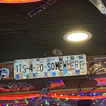 Cactus Jack's Saloon & Grill - Who doesn't like a little car plate tag humor? - Bars Near Me - Evergreen, Colorado