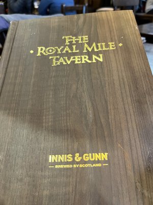 Menu photo 1 Royal Mile Tavern Edinburgh, EDH Menu photo 1 Royal Mile Tavern Edinburgh, EDH