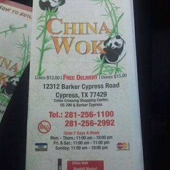 China Wok - Chinese Near Me - Cypress, Texas