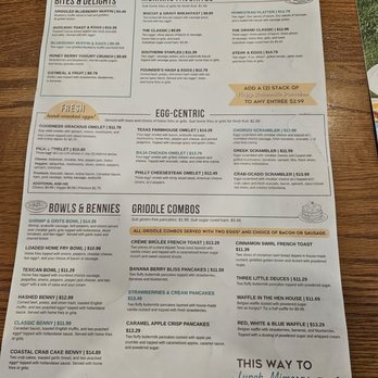Eggs Up Grill - Menu 2 - Breakfast & Brunch Near Me - Lexington, South Carolina