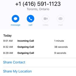 Liberty Clinic - My mistake I called them twice around 8:30AM to confirm my appointment and no calls returned until 9AM when that was my appointment time.