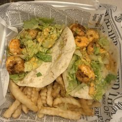 Capt Max’s Bar & Grill - Boom boom shrimp tacos