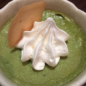 Tei-An - Green Tea Flan - Japanese Near Me - Dallas, Texas Tei-An - Green Tea Flan - Japanese Near Me - Dallas, Texas