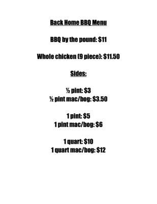 Prosser's Barbecue by null