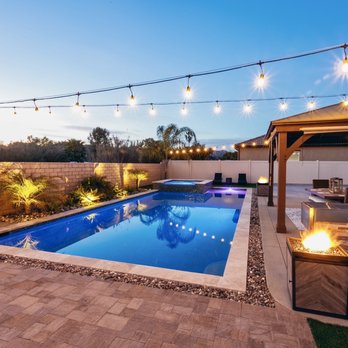 Develoscapes Landscape - Pool and plants - Landscaping Near Me - Escondido, California