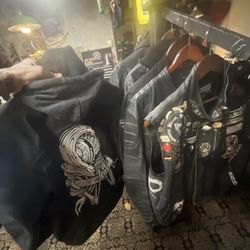 Edmond Alterations - jackets and vest he's sewn on recently
