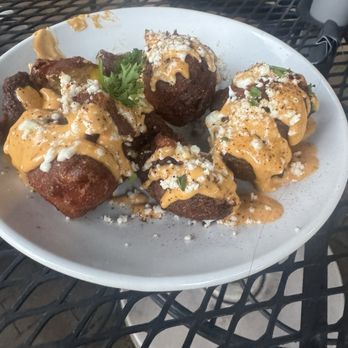 Byers Street Bistro - Street Corn Fritters - New American Near Me - Staunton, Virginia