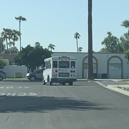 Primrose school bus speeding in school zone