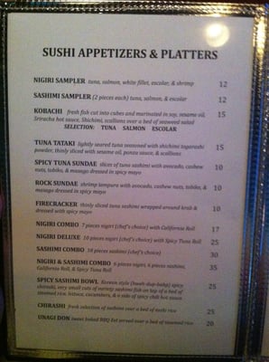 Menu photo 5 Izziban Sushi Vero Beach, FL