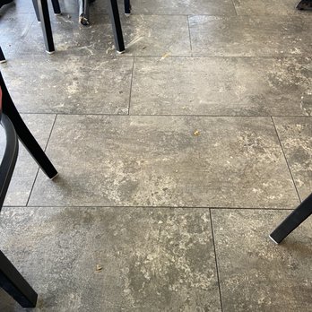 Chung Wang BBQ - Dirty floor - Barbeque Near Me - Katy, Texas