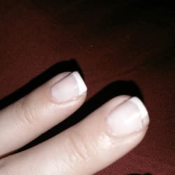 Kings Nail IV - Chip on left hand middle finger