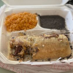 Chinitos Food Truck - Brisket chimichanga plate and it's the best I have EVER had!! The owners are awesome!