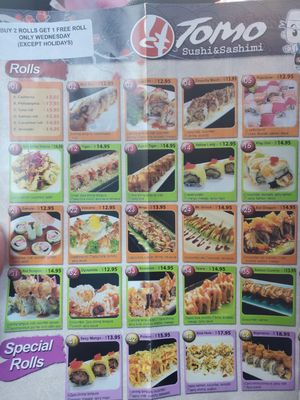 Menu photo 1 Tomo Sushi & Sashimi Upper Darby, PA