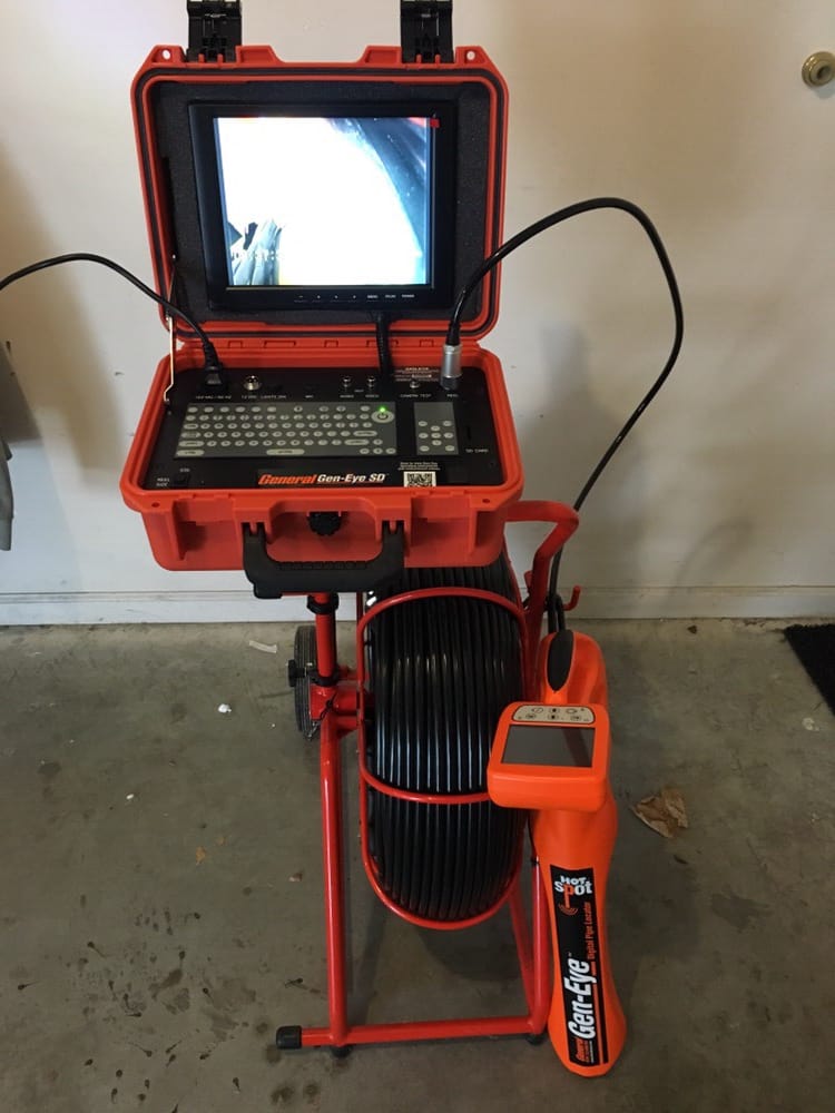 Slide of Mike's Drain Service