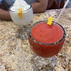 Hacienda San Jose - Piña colada & strawberry daiquiri