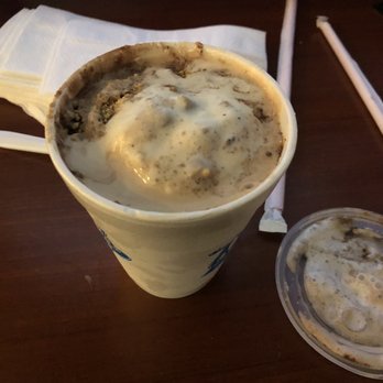 Dewar's Candy Shop - My Cookie Dough Sundae with fudge and almonds 9/10 delicious and not heavy on  05/07/22 - Candy Stores Near Me - Bakersfield, California
