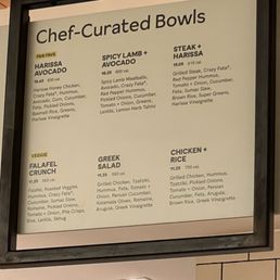 Menu Menu