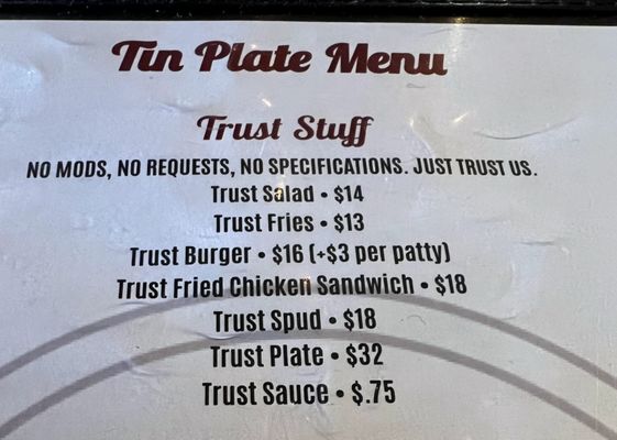 Tin Plate Social Circle by null