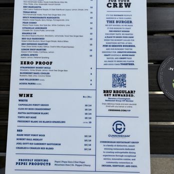 BRU Burger Bar - Brownsburg - Menu, September 2026 - Burgers Near Me - Brownsburg, Indiana