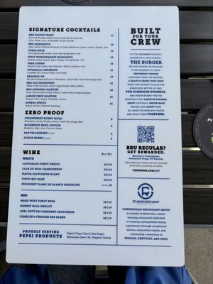 Menu photo 2 BRU Burger Bar - Brownsburg Brownsburg, IN