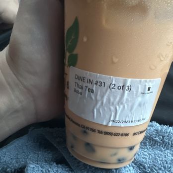 Boba Tea Zone - Boba Thai tea - Bubble Tea Near Me - Pomona, California