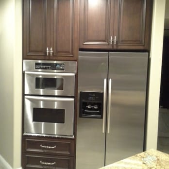 San Diego Custom Cabinets - Refrigerator and oven custom built in - Cabinetry Near Me - El Cajon, California San Diego Custom Cabinets - Refrigerator and oven custom built in - Cabinetry Near Me - El Cajon, California