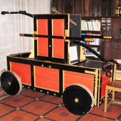 St Mary Redcliffe Church - 18th century fire engine.