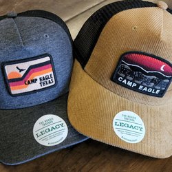 Camp Eagle - My new snap backs...Ya'll know I love a good snapback.