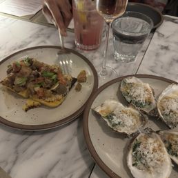 Oysters Rockefeller