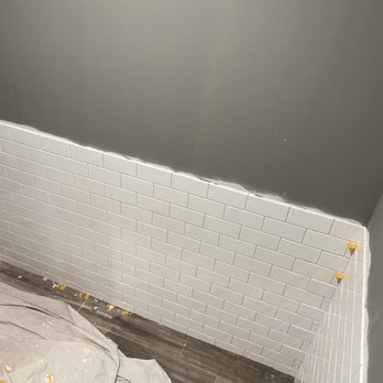 SLF Handyman - Bathroom
Bright White Ice Beveled Ceramic Wall Tile - Handyman Near Me