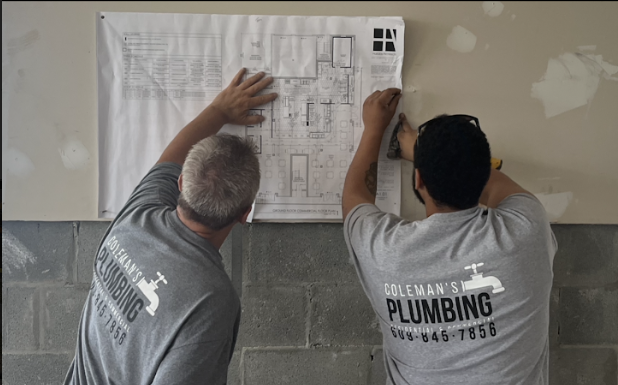 Slide of Coleman's Plumbing