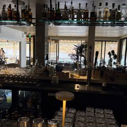 Bar looking out to lake.  This place is beautiful