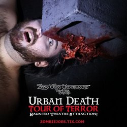 Zombie Joe's Underground Theatre Group - URBAN DEATH TOUR OF TERROR Haunted Theatre Attraction this HALLOWEEN 2023