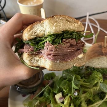 Ceremony Coffee Roasters - Harbor Point - Roast Beef Sandwich - Coffee & Tea Near Me - Baltimore, Maryland