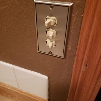 Rainier Cottages - Old switches, the entire place was dated but with new paint and accents - Vacation Rentals Near Me