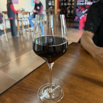 Engine 8 Urban Winery - A glass of Barbera - Desserts Near Me - Sparks, Nevada