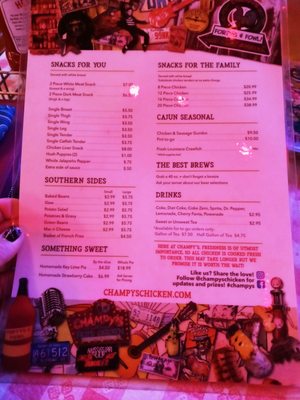Menu photo 6 Champy's Famous Fried Chicken Chattanooga, TN