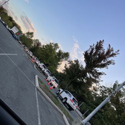 Krispy Kreme Doughnuts - Drive thru line during opening week