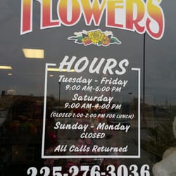 Libby's Creations - Libby's Flowers - business hours. Prairieville off Airline.