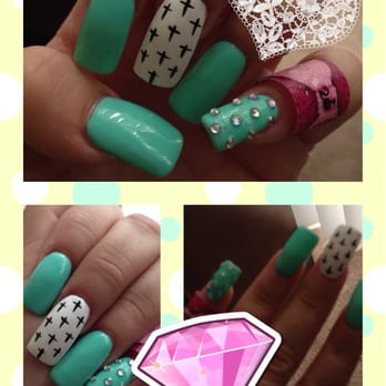 Pro-Top Nails - I am addicted to turquoise right now - Nail Salons Near Me - Salinas, California Pro-Top Nails - I am addicted to turquoise right now - Nail Salons Near Me - Salinas, California