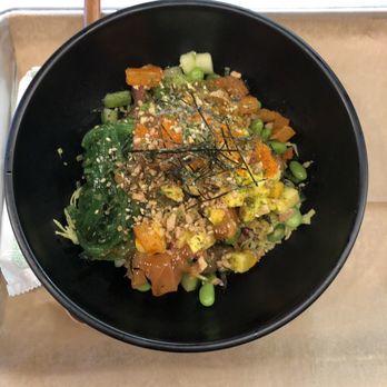 Poke Toki - Hawaiian Ora king salmon bowl - Poke Near Me - Grand Rapids, Michigan