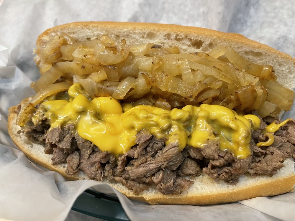 Food from Trivelli's Hoagies