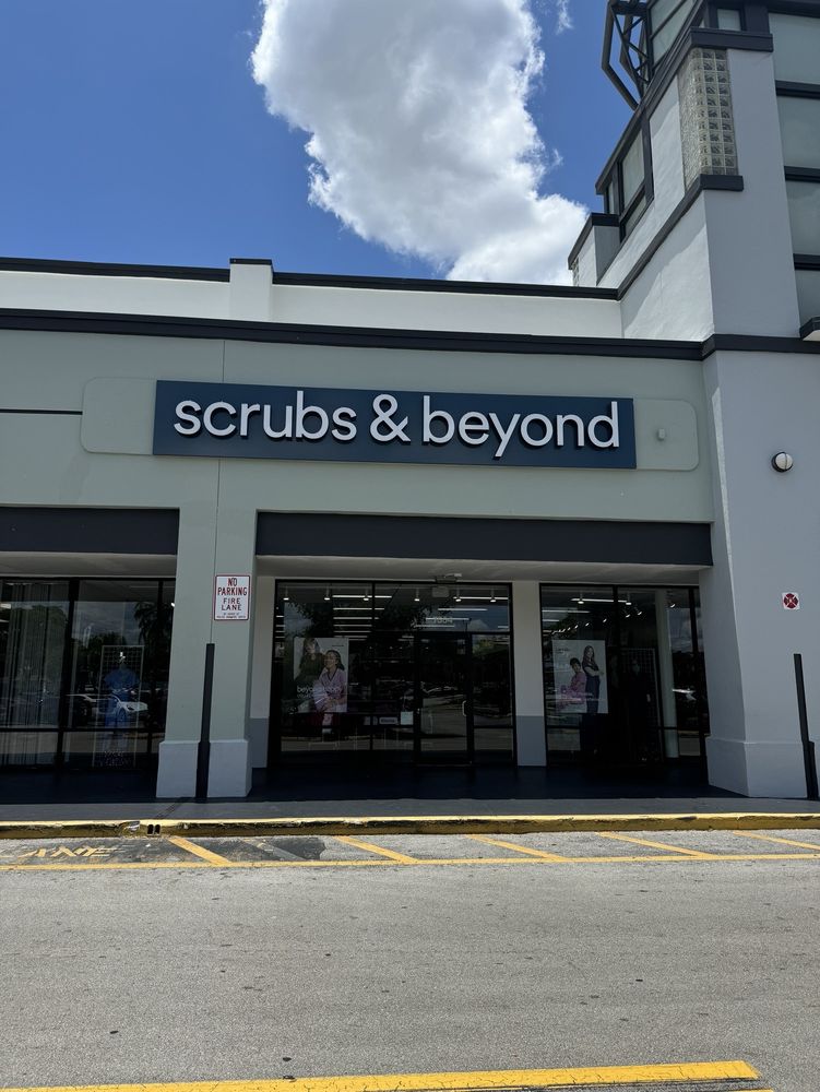 SCRUBS & BEYOND Updated August 2024 7110 N University Dr, Tamarac