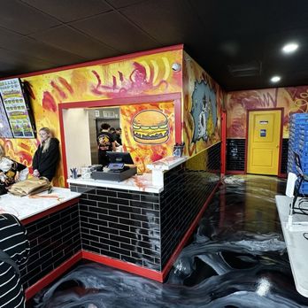 SmashBros - Inside grand opening with DJ music - Burgers Near Me - Glassboro, New Jersey SmashBros - Inside grand opening with DJ music - Burgers Near Me - Glassboro, New Jersey