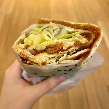 Yiwanmen - B2. Pork Floss jian bing - Noodles Near Me - New York, New York Yiwanmen - B2. Pork Floss jian bing - Noodles Near Me - New York, New York