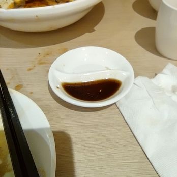 Bao House - Useless dipping sauce container too small - Dumplings Near Me - Toronto, Ontario