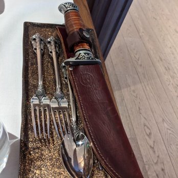 Be.Steak.A - Buck knife to cut the steak - Bars Near Me - Campbell, California Be.Steak.A - Buck knife to cut the steak - Bars Near Me - Campbell, California