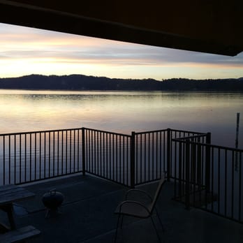 Lake Marina Inn - Sunrise view from room - Hotels Near Me - Clearlake Oaks, California
